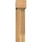 Ekena Millwork Traditional Block Rough Sawn Bracket w/ Offset Brace, Western Red Cedar, 8"W x 26"D x 34"H BKT0806X26X34TRA05RWR - alternate 2